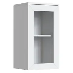 JUST HOME COLLECTION - Mueble de Cocina Mural 1 Puerta Vidrio 35 cm Atlas
