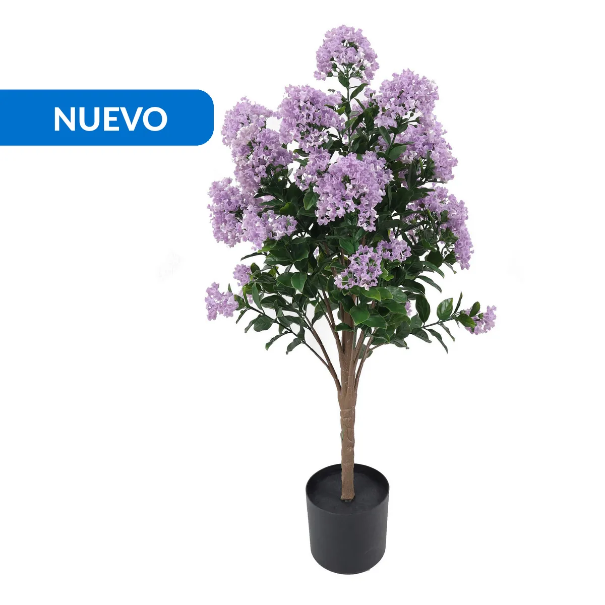 JUST HOME COLLECTION - Planta Artificial Flor 98 cm Morado; Verde