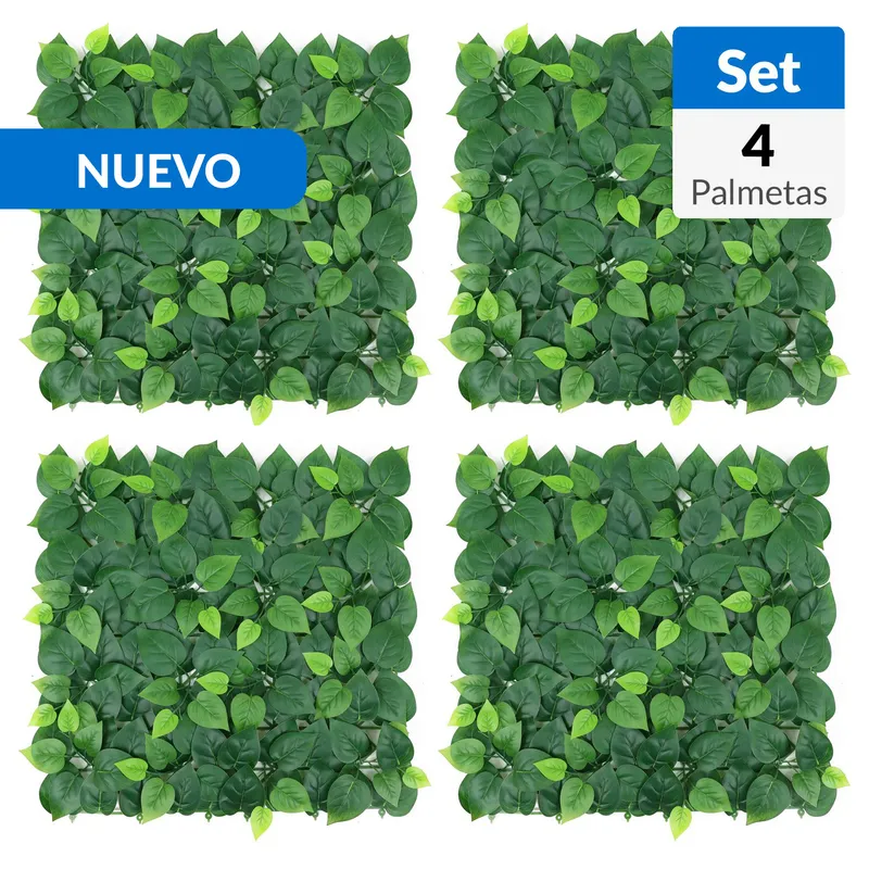 JUST HOME COLLECTION - Set 4 Palmetas 50 cm Verde