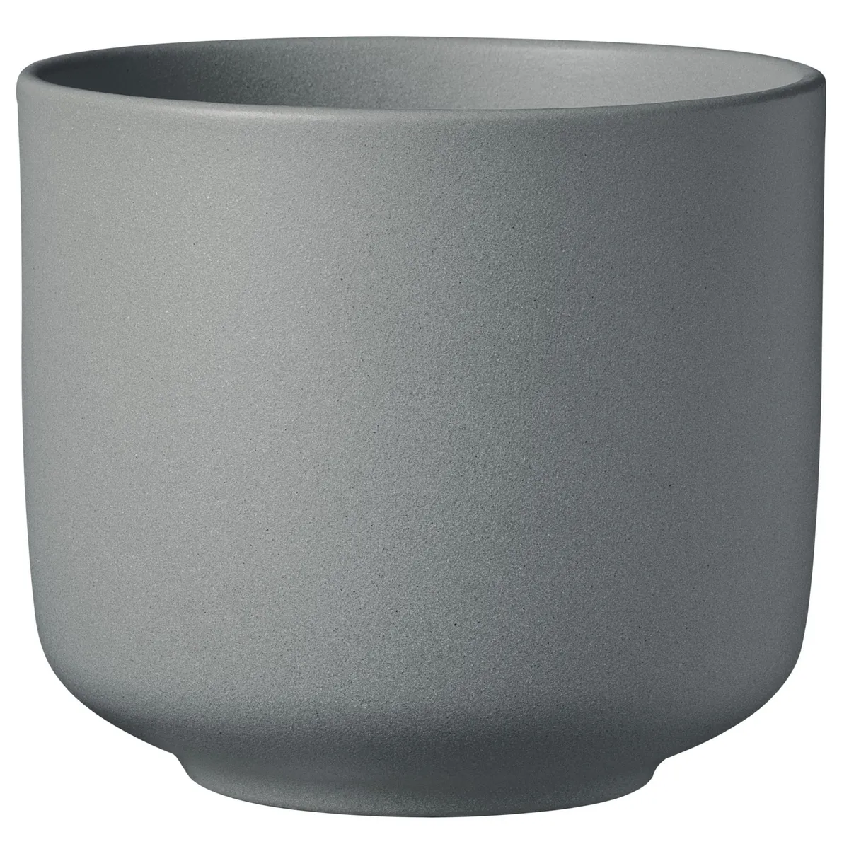 SK - Macetero de Cerámica 19x18 cm Gris