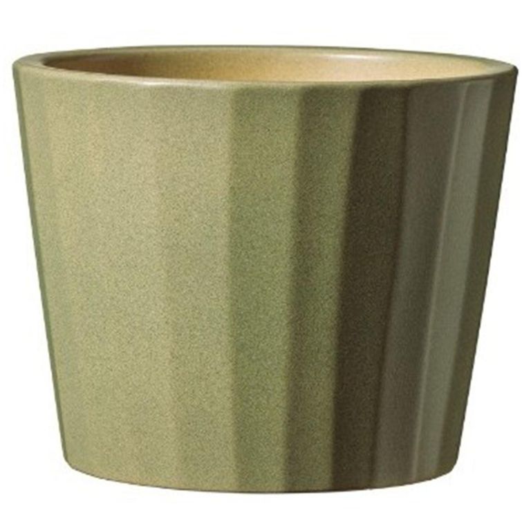 Macetero Umea de Cerámica 18x17 cm Pistachio
