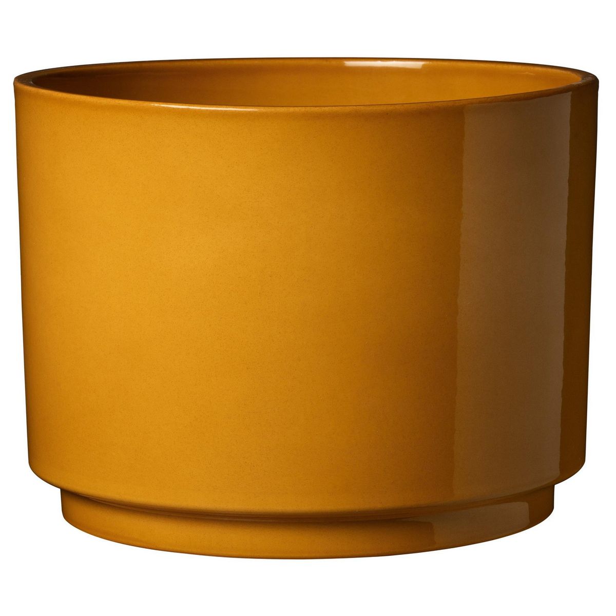 SK - Macetero Oslo de Cerámica 19x19 cm Mostaza