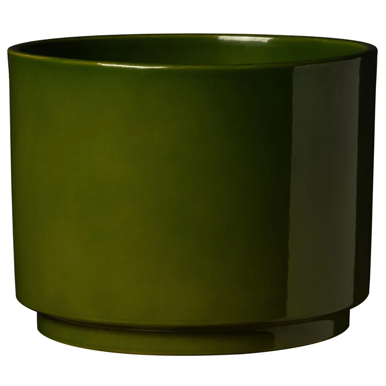 Macetero Oslo de Cerámica 19x19 cm Verde