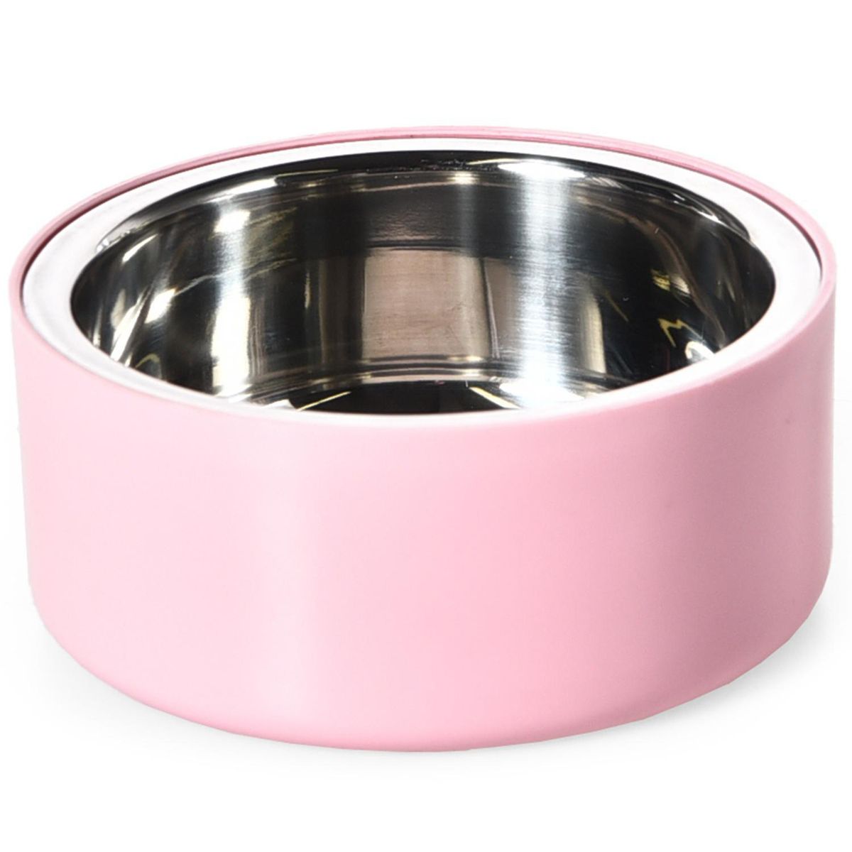 PETIZOOS - Comedero mascota 16,3 cm acero, color surtido