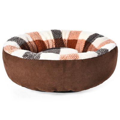 Imagen 2 del producto Cama Redonda para Perro 14x50x50 cm Marrón