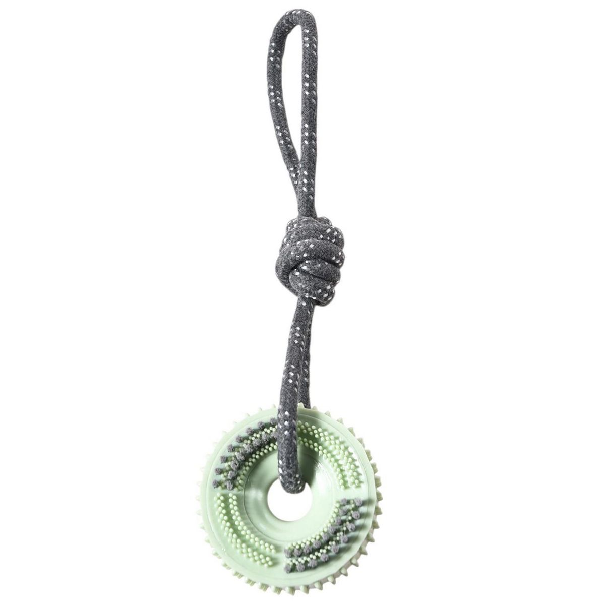 PETIZOOS - Juguete Cuerda Perro 10 cm Verde