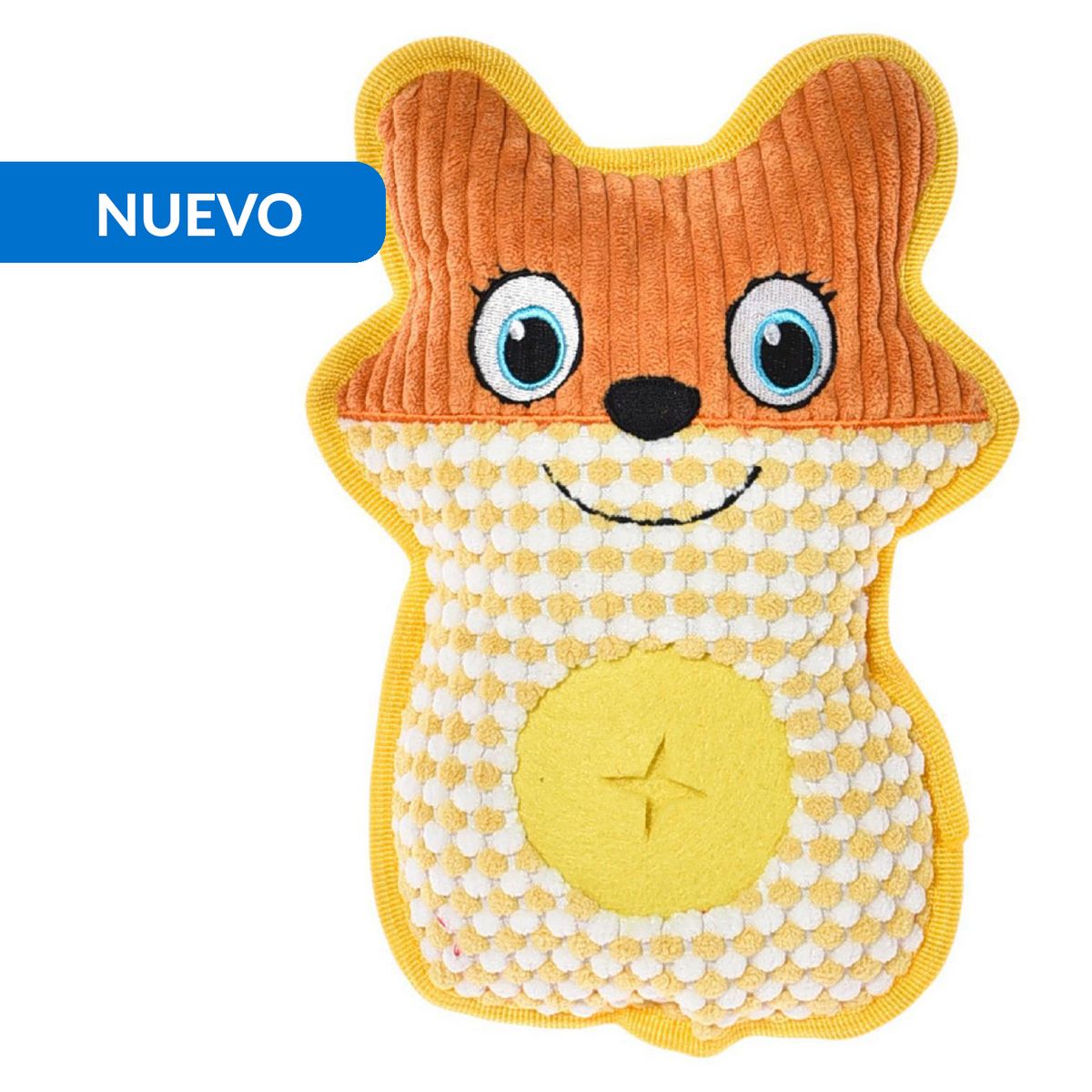 PETIZOOS - Juguete zorro 22 cm amarillo