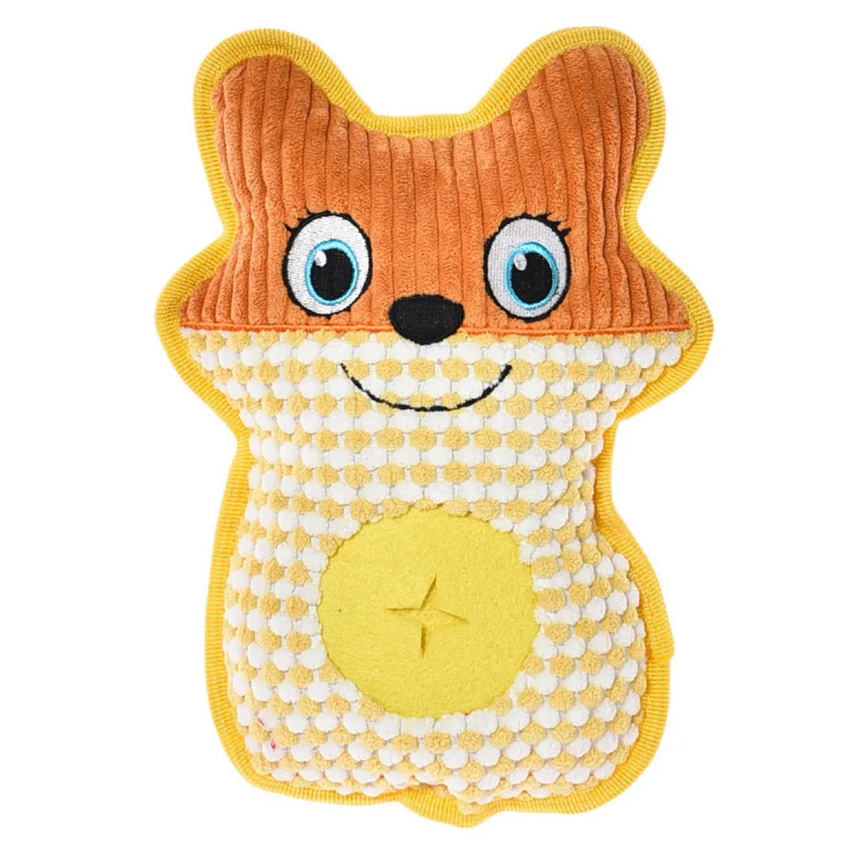 PETIZOOS - Juguete zorro 22 cm amarillo