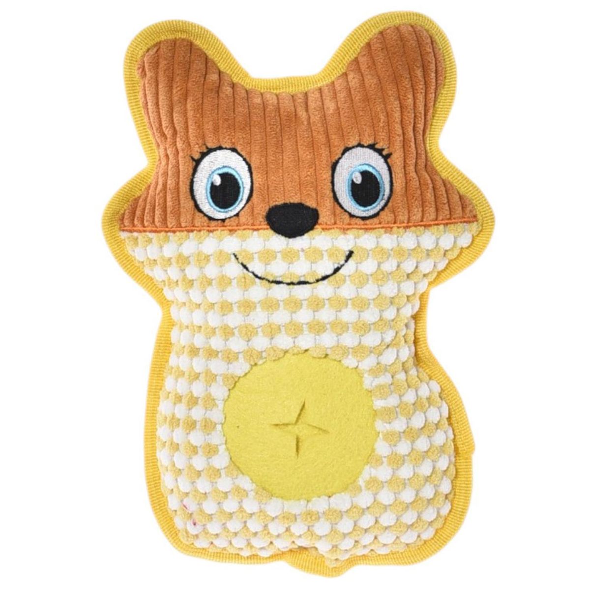 PETIZOOS - Juguete zorro 22 cm amarillo