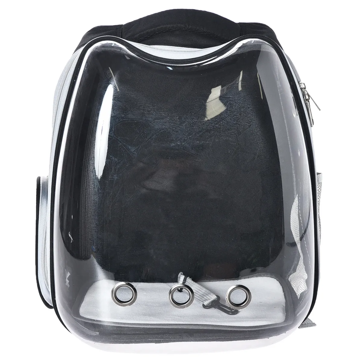 PETIZOOS - Mochila Mascota para Gato 40x34x28 cm Negro