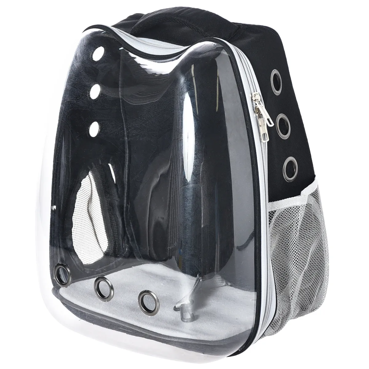 PETIZOOS - Mochila Mascota para Gato 40x34x28 cm Negro