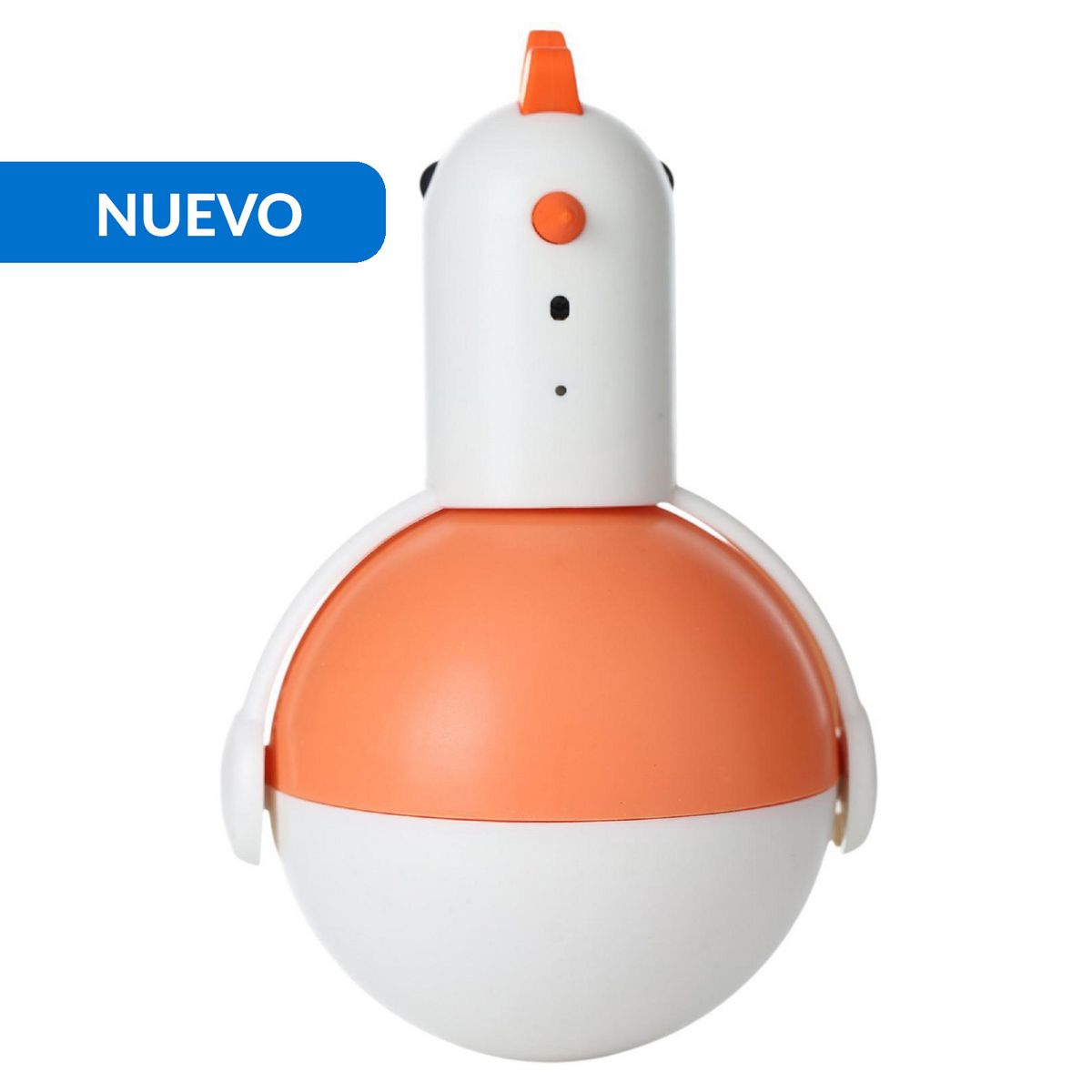 PETIZOOS - Juguete Gato Pollo 16 cm Blanco