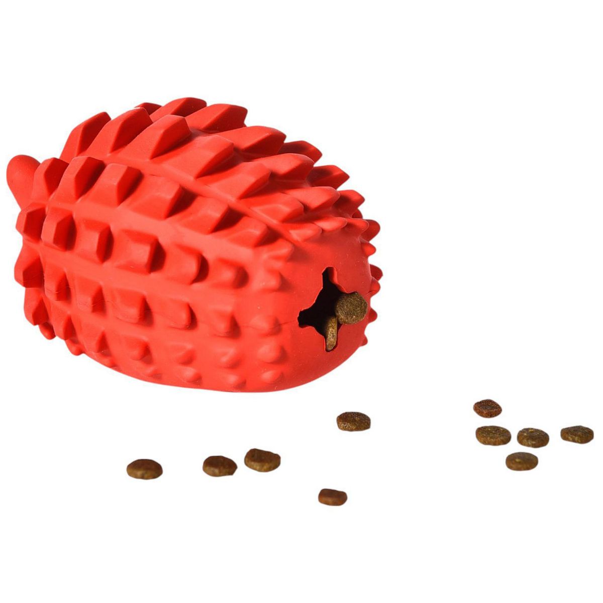 PETIZOOS - juguete goma perro 12,8 cm rojo