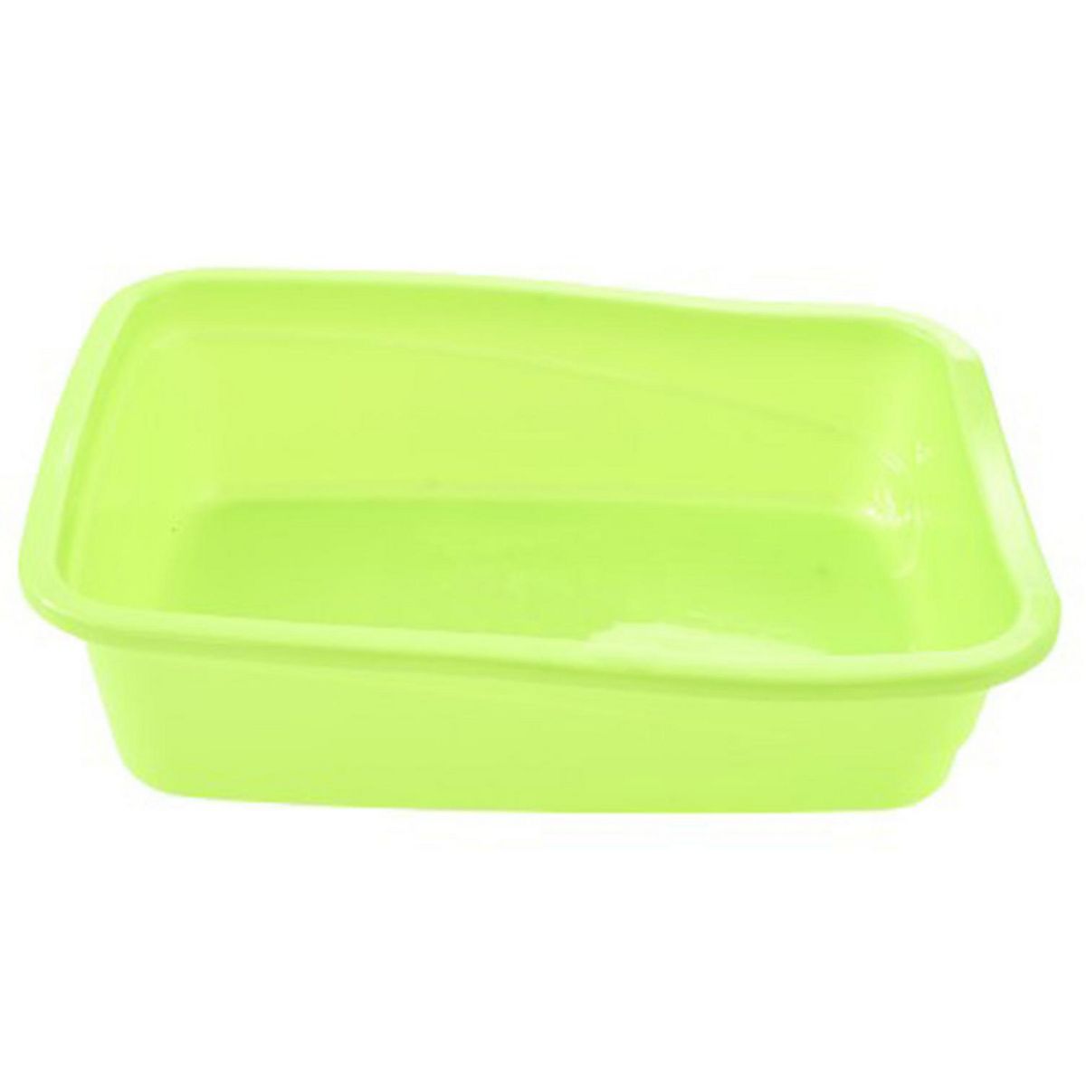 PETIZOOS - Arenero para gatos verde 27x37 cm.