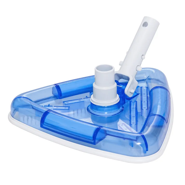 Carro triangular limpiafondo de piscina
