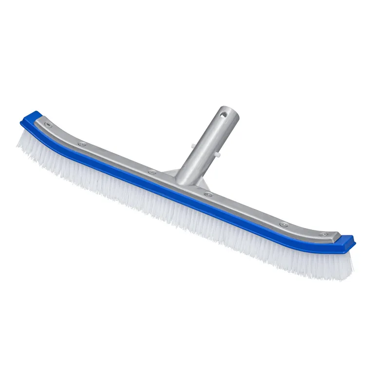 Cepillo metálico para limpieza de piscina