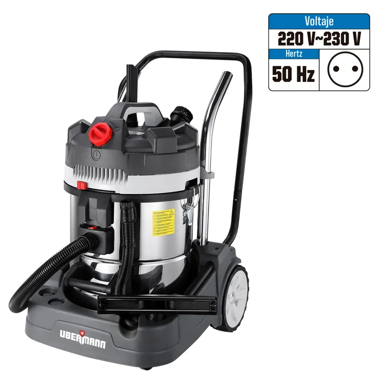 UBERMANN Aspiradora Eléctrica 2200 W 60 Litros 40031-00011