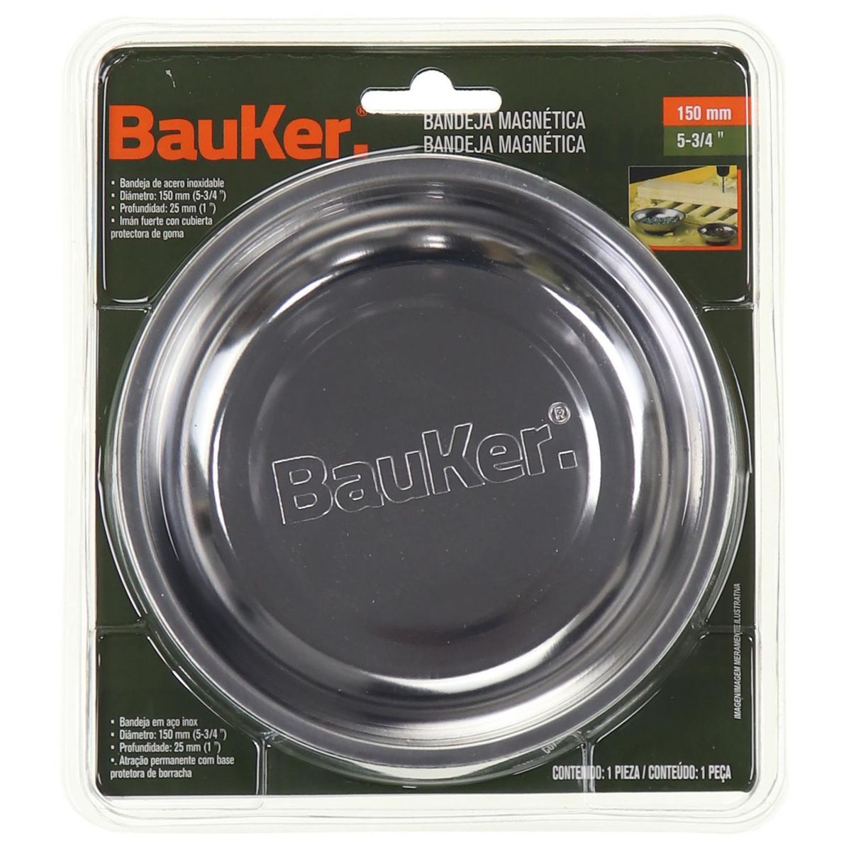 BAUKER - Bandeja metálica