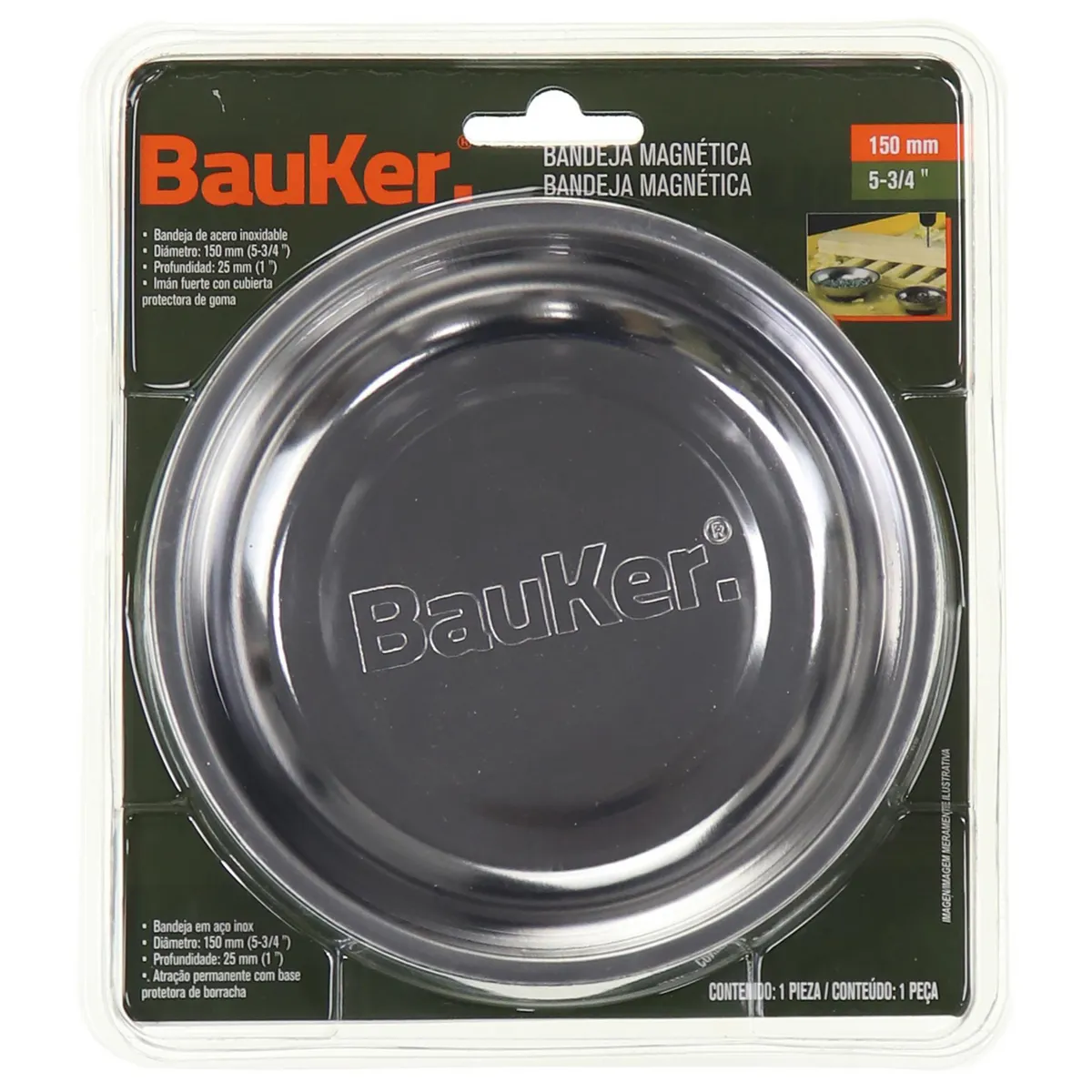 BAUKER - Bandeja metálica