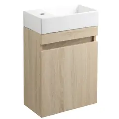 SENSI DACQUA - Mueble de Baño COMPACT Madera 22.5x29.5x41 cm