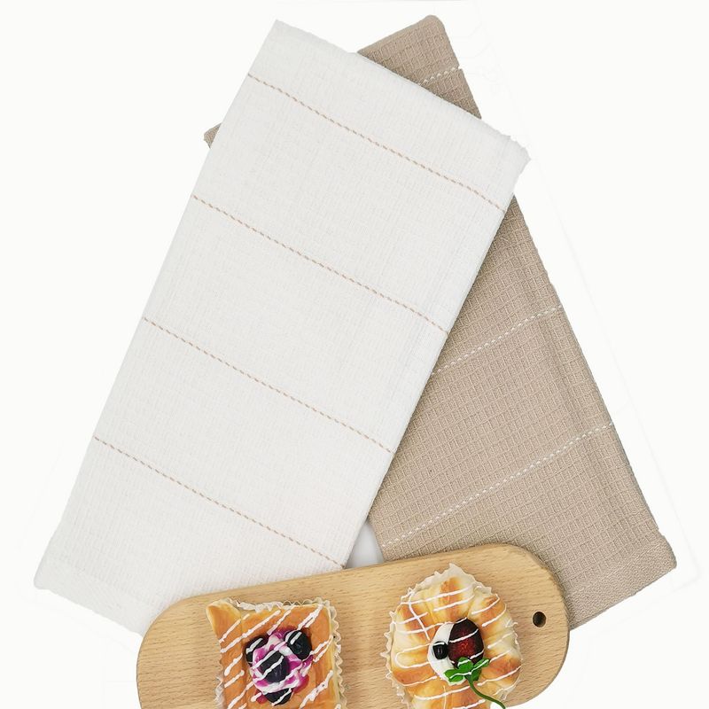 JUST HOME COLLECTION - Paño de Cocina Rectangular 50x70 cm Waffle Multicolor