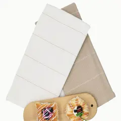 JUST HOME COLLECTION - Paño de Cocina Rectangular 50x70 cm Waffle Multicolor