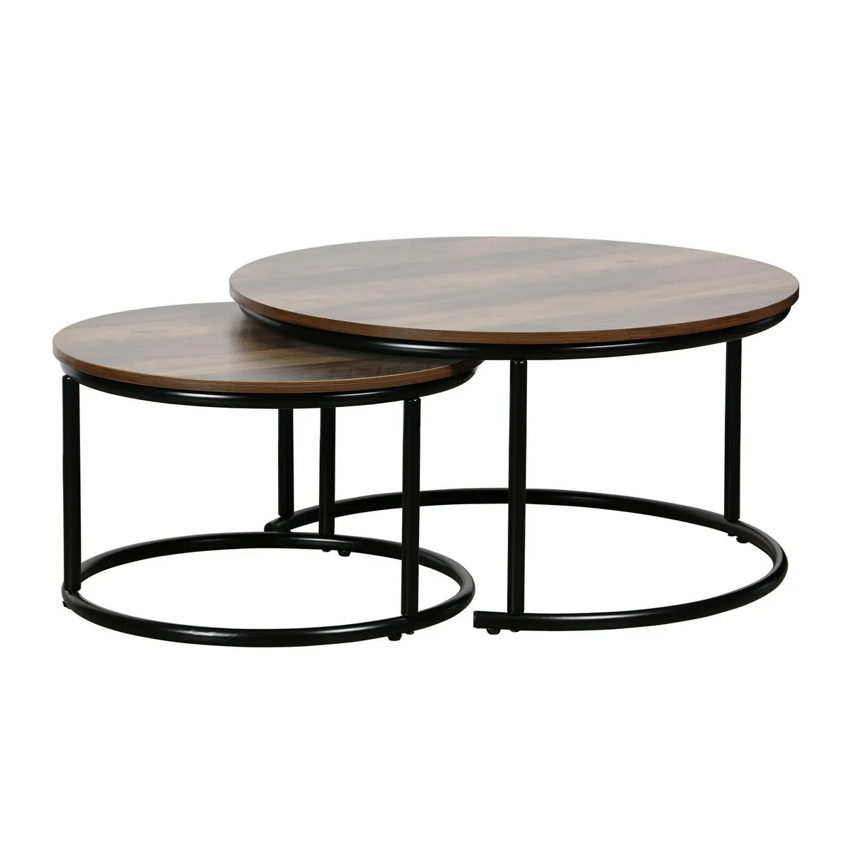 JUST HOME COLLECTION - Mesa de centro Tallin Madera 77x77x40 cm