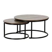 Mesa de centro Tallin Madera 77x77x40 cm