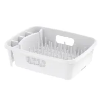 Secaplatos plástico 34x43x12,6 cm blanco