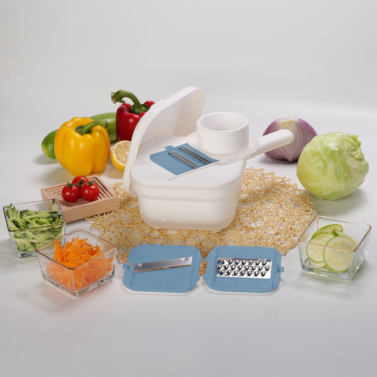 JUST HOME COLLECTION - Multi Rallador de Cocina Just Home Collection con Mango