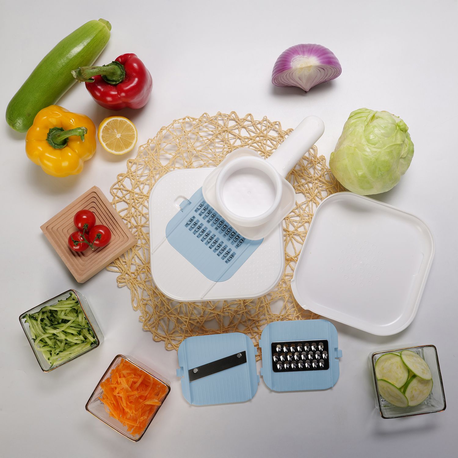 JUST HOME COLLECTION Multi Rallador de Cocina Just Home Collection