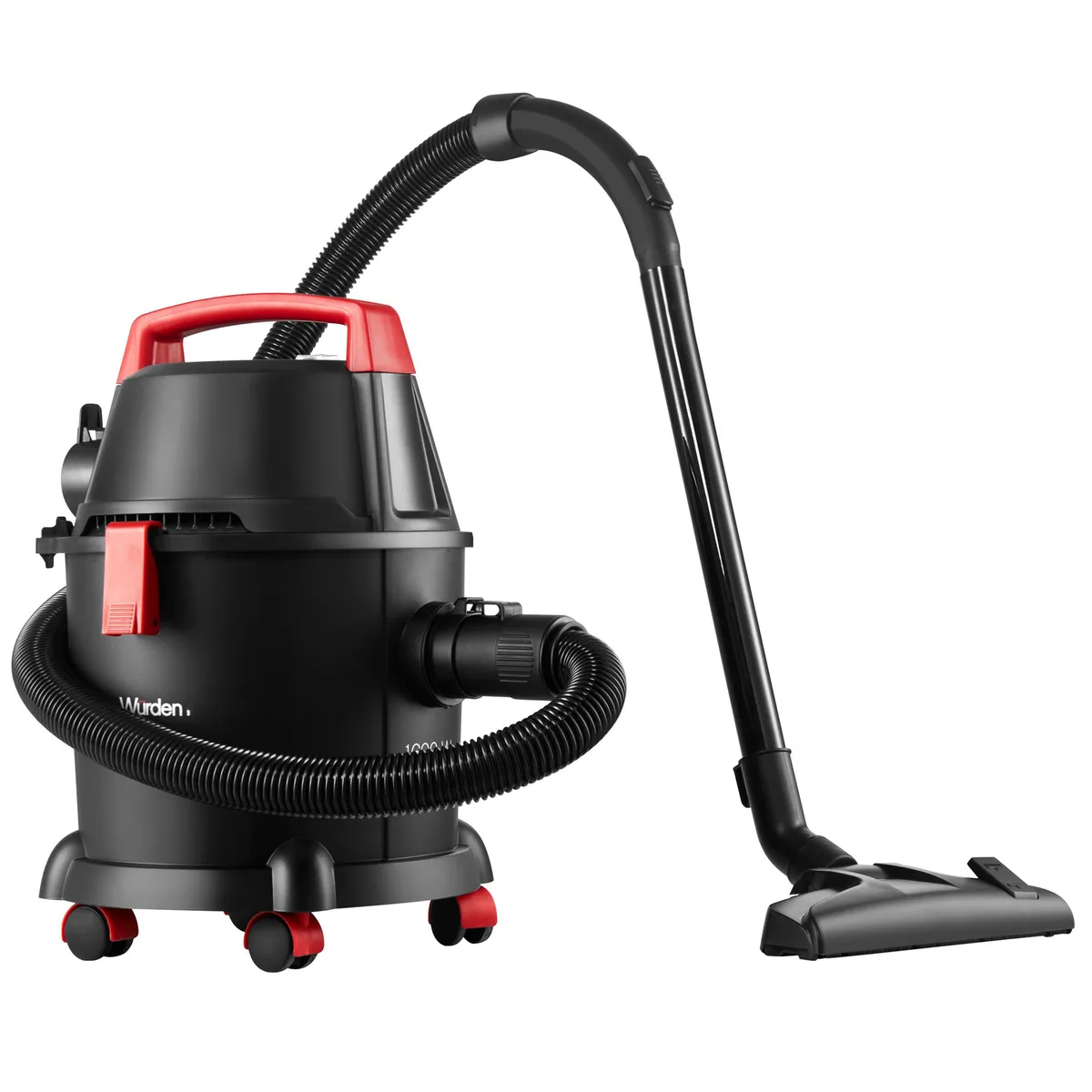 WURDEN - Aspiradora de Arrastre 1600 W 15 Litros WVC-TROMMEL15