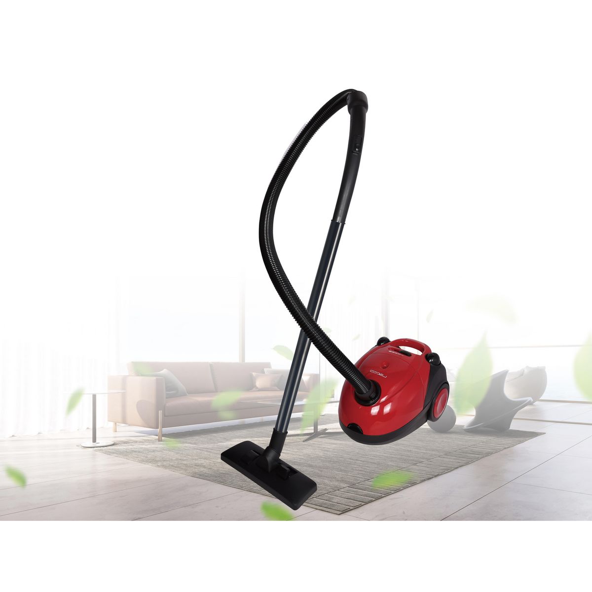 RECCO - Aspiradora de Arrastre 1400 W 2 Litros RASP-2140