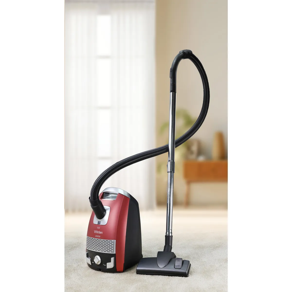 WURDEN - Aspiradora de Arrastre 1800 W 3 Litros WVC-STARKEN3200