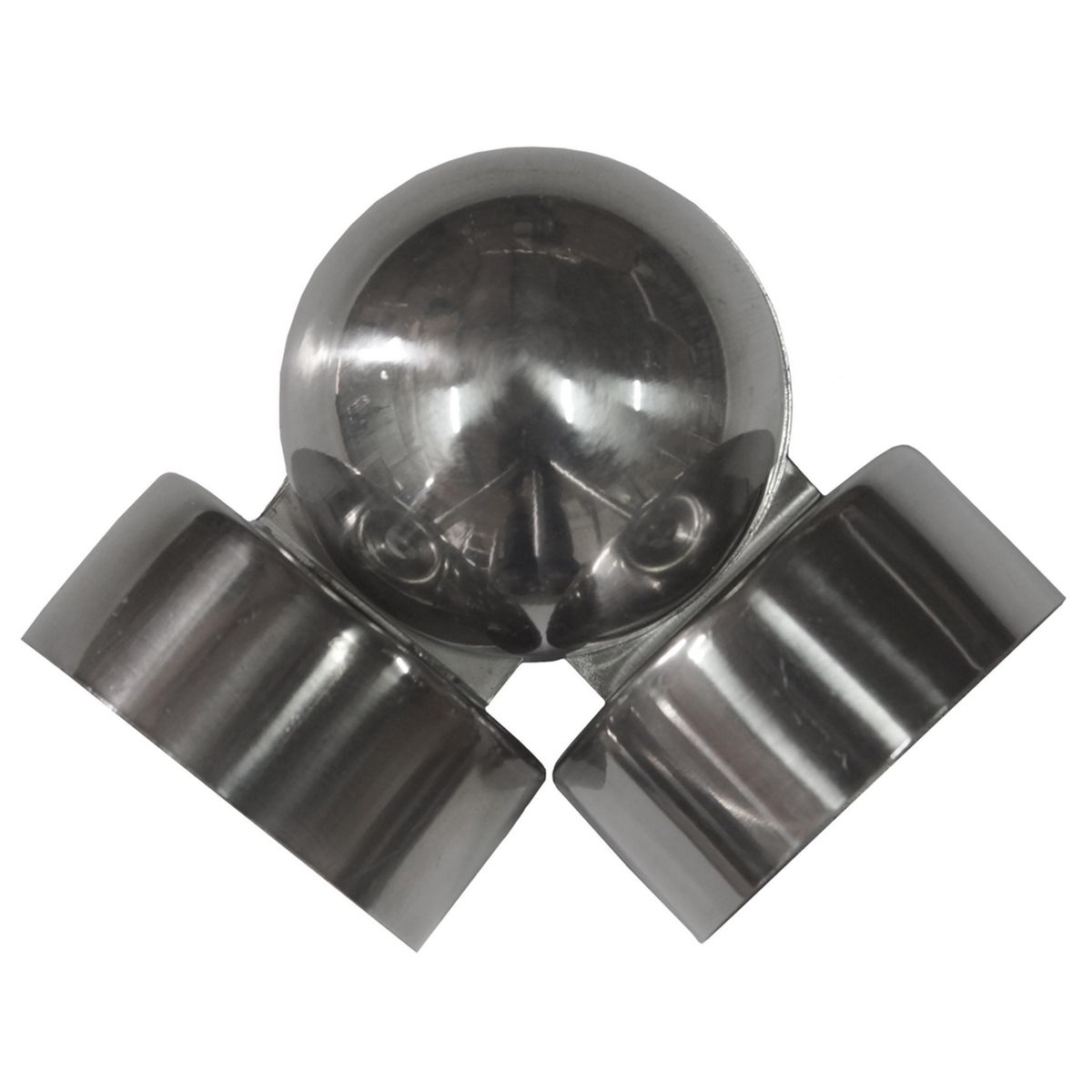 HOLZTEK - Codo Ajustable Pasamano Redondo de PVC