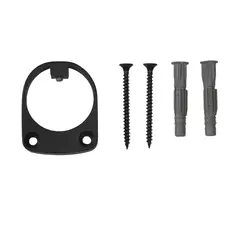 HOLZTEK - Conector Soporte Muro Pasamano Redondo Para Baranda