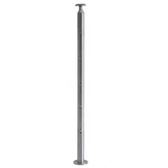 HOLZTEK - Poste 95 cm para Baranda Acero Inox