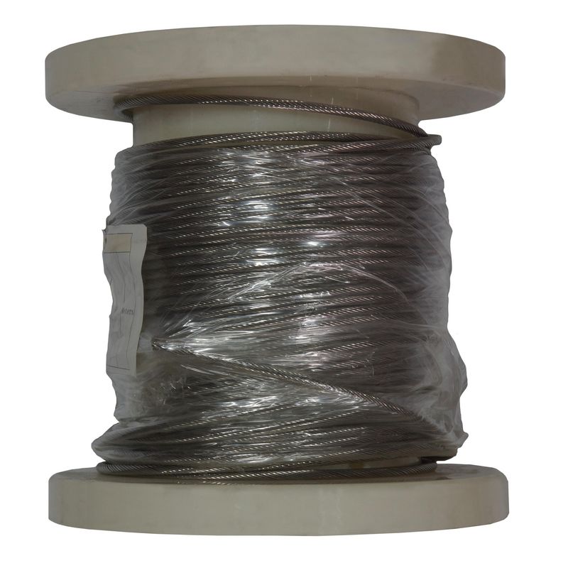 HOLZTEK - Cable tensor para baranda de acero inoxidable 50 m