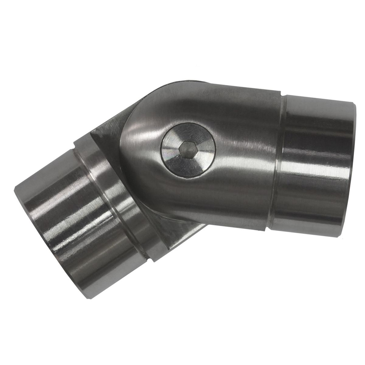 HOLZTEK - Codo Ajustable Pasamano y Baranda Acero Inox