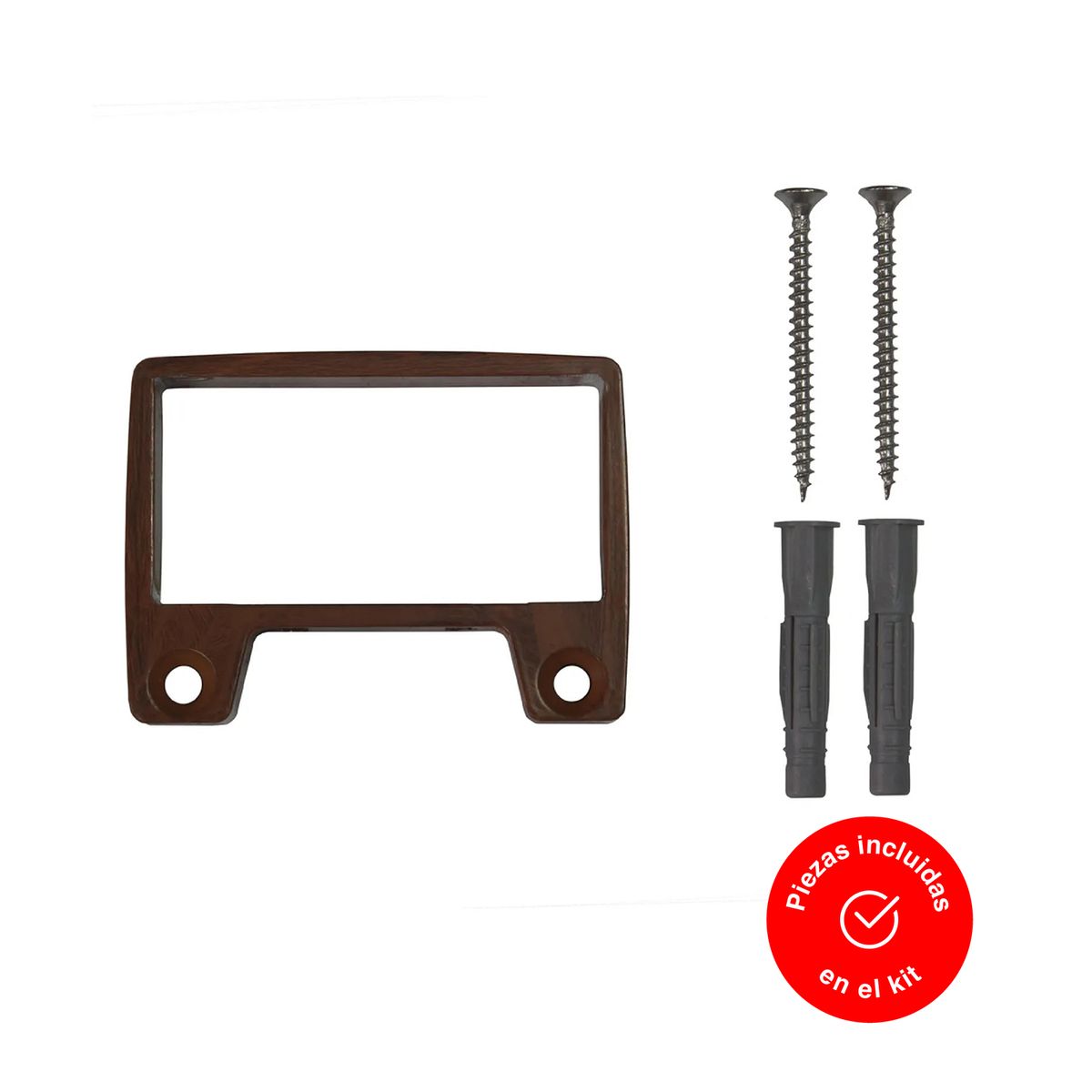 HOLZTEK - Conector Muro Baranda Plana Con Cable Montaje