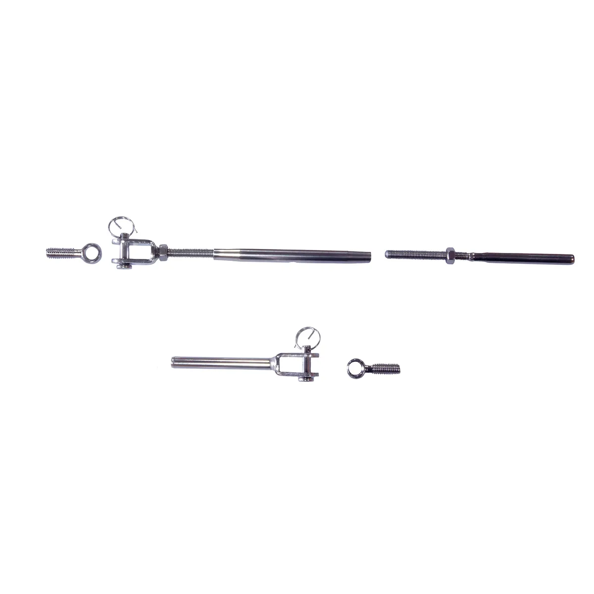 HOLZTEK - Set 6 Tensores para Cable de Baranda