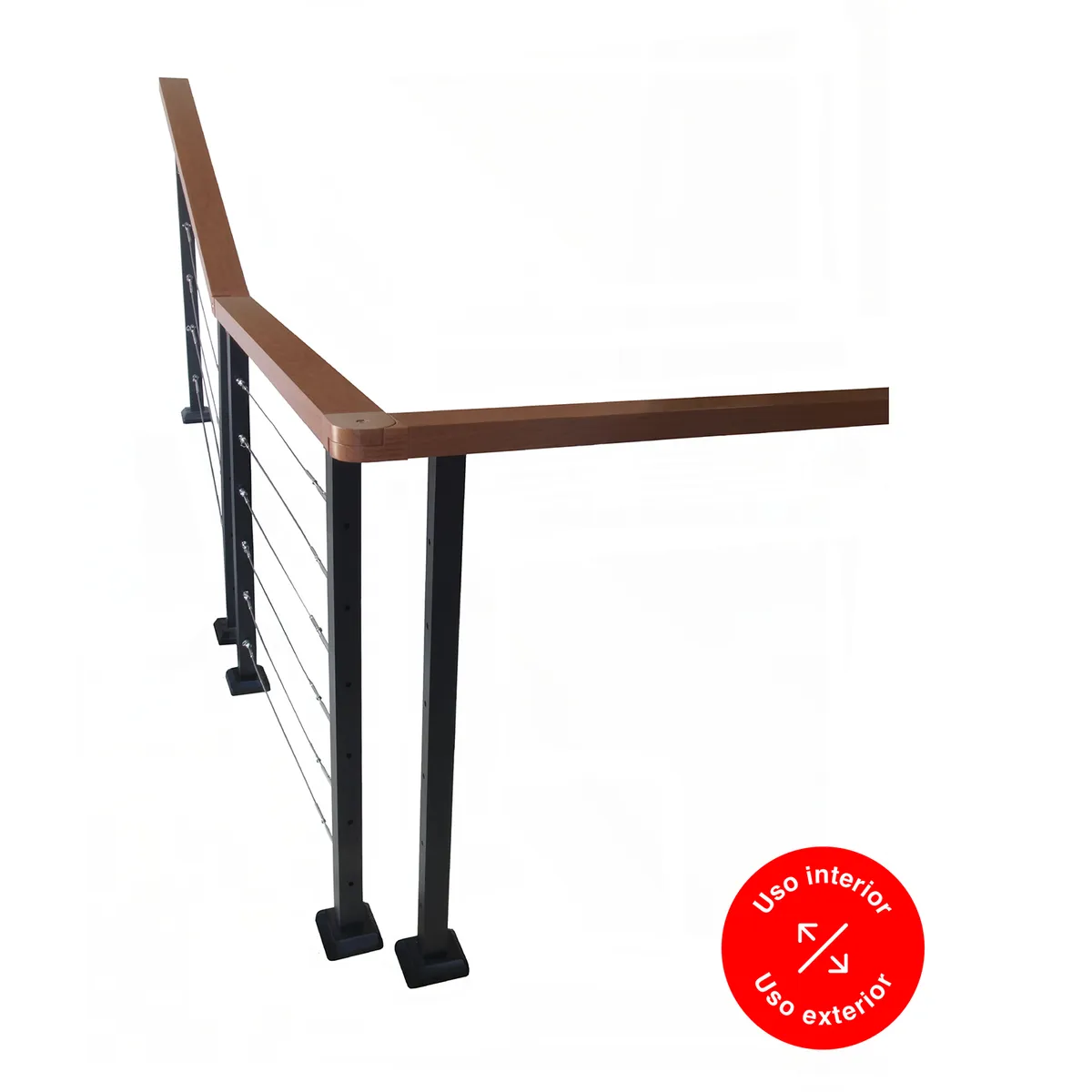 HOLZTEK - Set 6 Tensores para Cable de Baranda