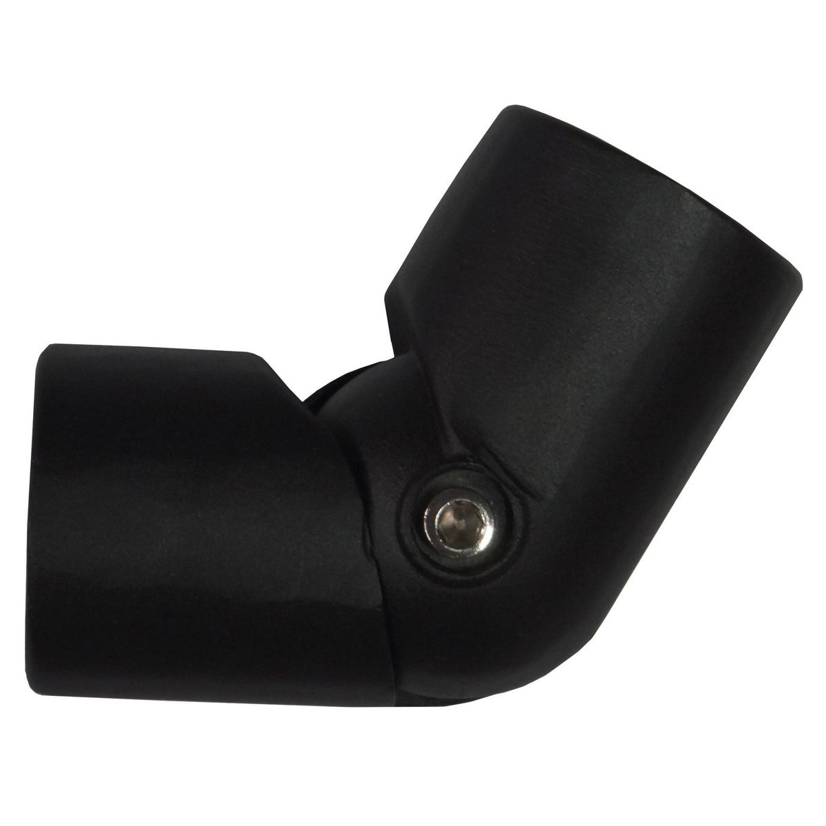 HOLZTEK - Codo Angular para Baranda Ovalada Negra