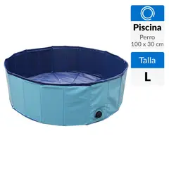 PETIZOOS - Piscina para perros 100x30 cm.