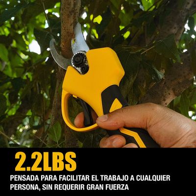 Imagen 2 del producto Tijera para podar inalámbrica con batería y cargador