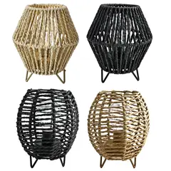 JUST HOME COLLECTION - Farol para mesa cuerdas 18 cm. Diseño surtido