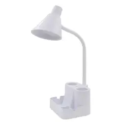 JUST HOME COLLECTION - Lámpara Escritorio Led Beja Blanco