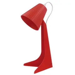 JUST HOME COLLECTION - Lámpara Escritorio Led Sines Rojo