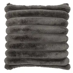 JUST HOME COLLECTION - Pack 2 cojines Fauxfur 45x45 cm Gráfito