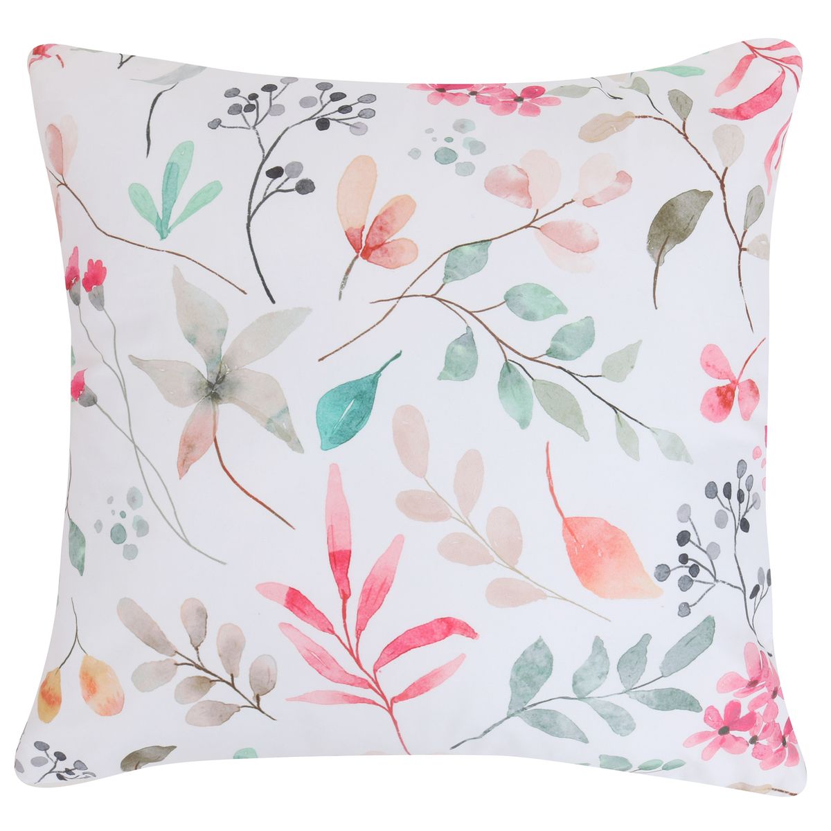 JUST HOME COLLECTION - Cojín Flor Naranjo 45x45 cm